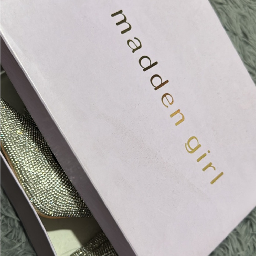 Madden Girl Silver Heels